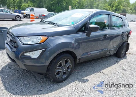 2020 Ford Ecosport S from USA, damaged, VIN MAJ3S2FE6LC370996